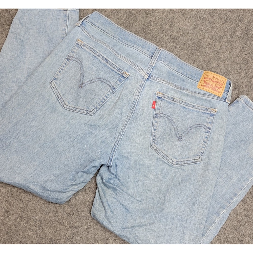 Levis Jeans Womens 31 Blue Denim Streetwear Festival Casual Comfort Boyfriend
